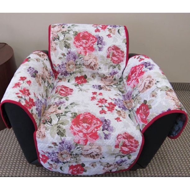 Gold Coast Quilted Tapestry Furniture Cover Chair 75.5'' H x 65 .