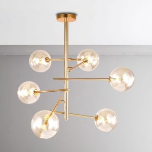 Modern Chandelier for Living Room LED 6/8 Light Modo Chandelier in .