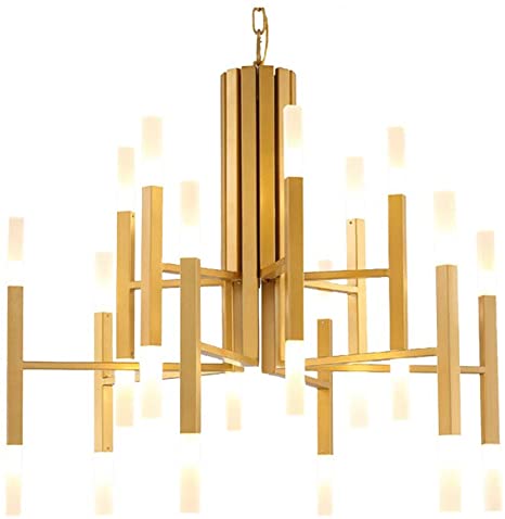 BOKT Post Modern Chandelier 24-Light Acrylic Lampshade with G4 LED .