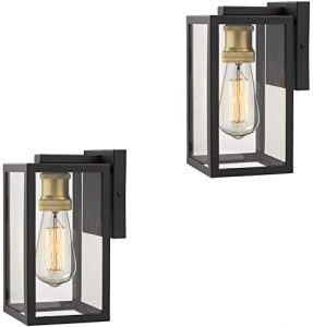 Amazon.com: Zeyu Outdoor Wall Lights 2 Pack, Exterior Wall Sconces .