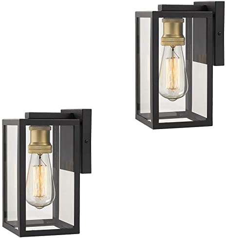 Amazon.com: Zeyu Outdoor Wall Lights 2 Pack, Exterior Wall Sconces .