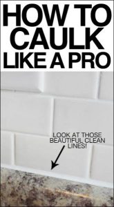 How to Caulk Like a Pro (Tutorial) - How To Nest For Less | Diy .