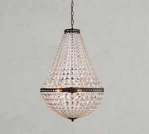 Mia Crystal Chandelier | Pottery Ba