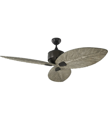 Monte Carlo Fans 3DLR56AGP Delray 56 inch Aged Pewter with .