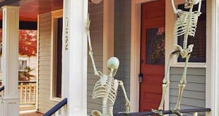 Cute Halloween Front Porch Decorations to Greet Your Guests .