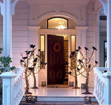 Top 12 Halloween Front Porch Decor With Raven – Cheap Easy Party .