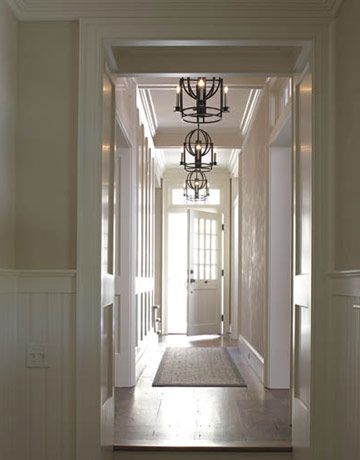 Hallway chandeliers | Beautiful homes, Hallway chandelier, House .