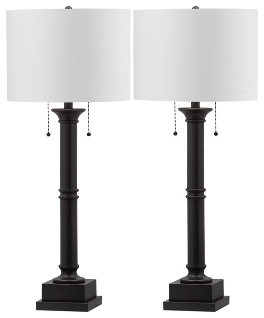 Safavieh Estilo Column Table Lamps, 36" High, Set of 2 .