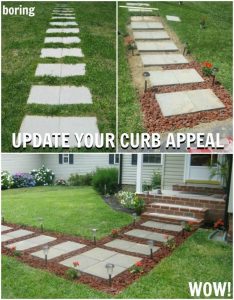 Curb Appeal Hacks | Backyard landscaping, Budget backyard, Diy .