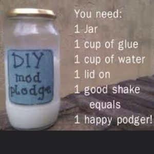 DIY Mod Podge | Diy mod podge, Mod podge crafts, Homemade mod pod