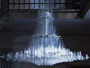 A Modern Uma Chandelier by Giancarlo Tinto