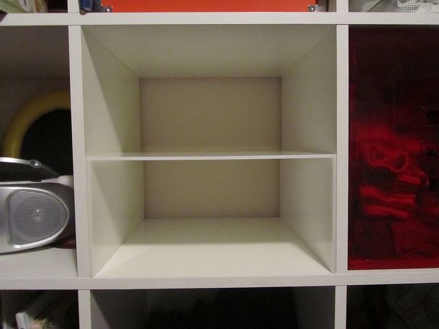 my expedit half shelf | Ikea exped