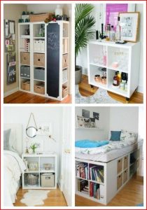 60+ IKEA Kallax Shelf Hacks or DIY Expedit Shelf | Ikea kallax .