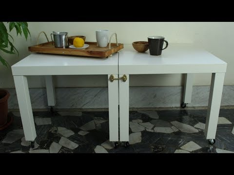 Quick and Easy IKEA Lack Table Hack - YouTu