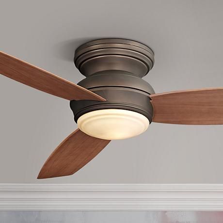 52" Minka Aire Concept Oil-Rubbed Bronze Outdoor Ceiling Fan .