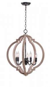 Kenroy Home 94065 Cadmen 5 Light 20" Wide Taper Candle Chandelier .