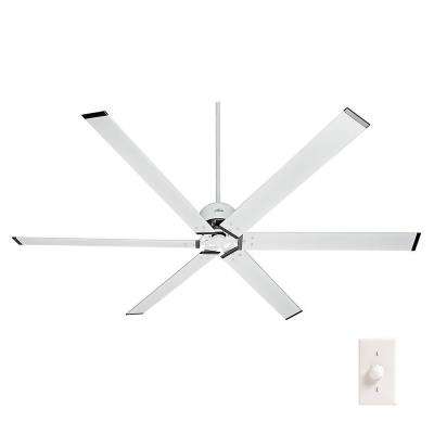 White - Industrial - Outdoor - Ceiling Fans Without Lights .