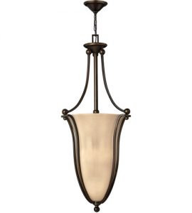 Hinkley 4665OB Bolla 6 Light 18 inch Olde Bronze Inverted Pendant .