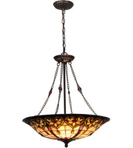 Dale Tiffany STH15010 Mccartney 3 Light 20 inch Tiffany Bronze .