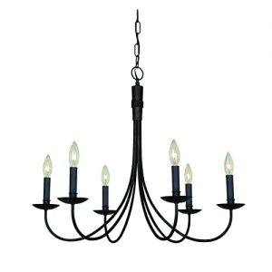 Black Iron Chandelier: Amazon.c