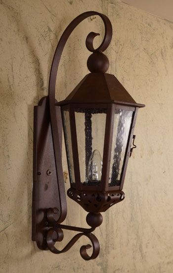 Kindell Spanish Lantern Wall Mount | Outdoor wall lamps, Metal .