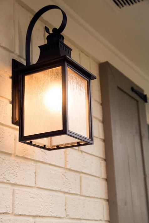 Great #exterior #lighting choice from #HGTV Fixer Upper With Chip .
