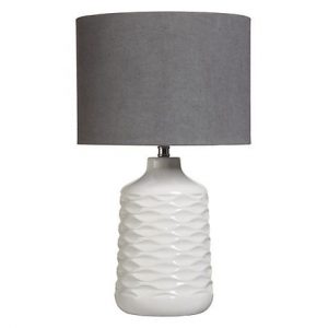 John Lewis & Partners Annie Table Lamp, White | Living room .