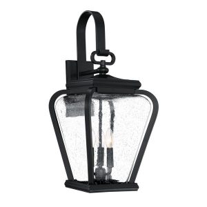 Shop Quoizel Province Mystic Black Jumbo Outdoor Wall Lantern .