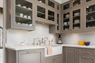 Most Popular Cabinet Paint Colors | Grey painted kitchen, Kitchen .