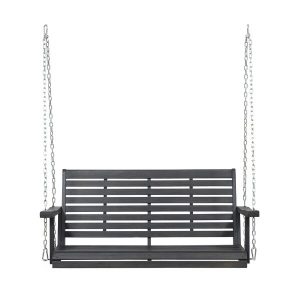 Gracie Oaks Lamp Outdoor Porch Swing & Reviews | Wayfa