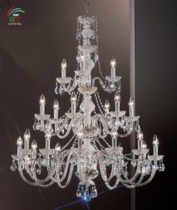 3 Tier Hall Large Crystal Chandelier - Buy Hall Large Crystal .