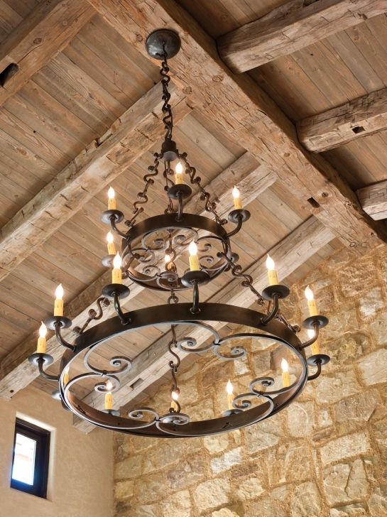 Large Rustic Chandeliers With CI Allure Of French And Italian .