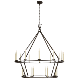 Darlana Extra Large Two-Tier Chandelier | Circa Lighti