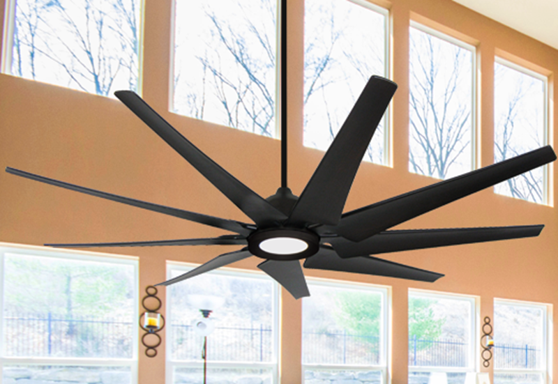 Liberator 72 in. Indoor/Outdoor Oil Rubbed Bronze Ceiling Fan With .