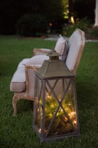 Elegant & Rustic Outdoor Wedding | Lanterns decor, Large lanterns .