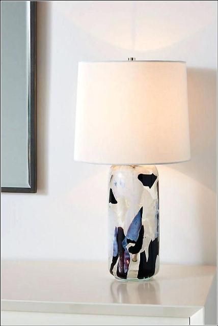 Ceramic Table Lamps for Living Room | Glass table la