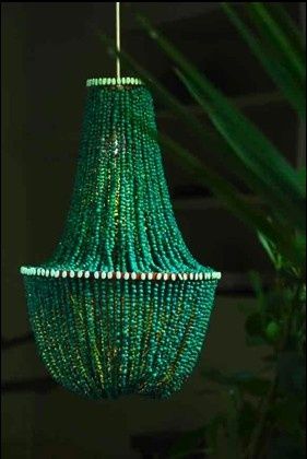 This large #emerald light fixture would brighten any outdoor .