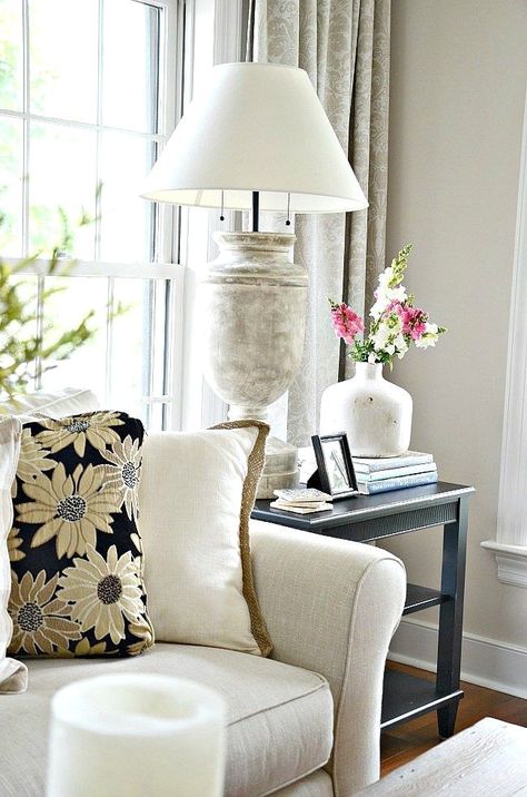 Lamps Are Decorative And Functional Too | Living room decor .
