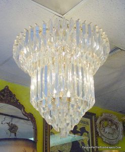 ITALIAN VINTAGE CUT LEAD CRYSTAL CHANDELIER [SOLD]: Passion For .