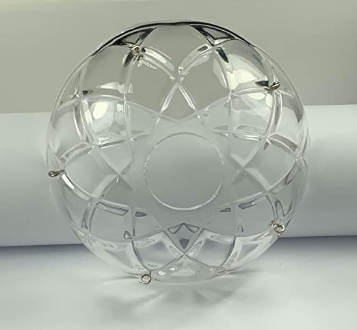 1 Piece - 4-3/4 Inches, 5 Side Holes, Asfour 30% Lead Crystal .
