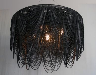 High Thorn - Leather Chandeliers & Pendants - Handmade in South .