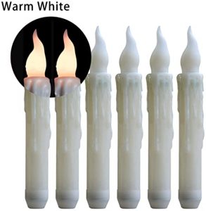 Amazon.com: Cozeyat 6pcs Battery Operated Warm White Flameless .