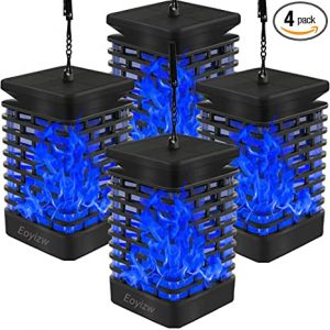 Amazon.com : EOYIZW Solar Lantern Lights Outdoor Hanging Solar .