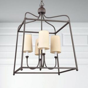 Cage, Linen Chandeliers | Find Great Ceiling Lighting Deals .