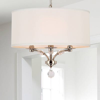 Candle, Linen Chandeliers | Find Great Ceiling Lighting Deals .