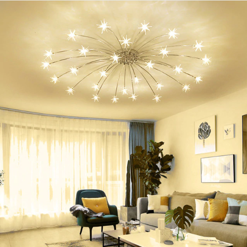 Star Chandelier | Modern led ceiling lights, Ceiling lights, Cheap .