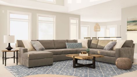 Large Open Living Room Layout Guide: How to Style an Oversized .