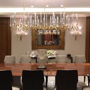 Il Pezzo 3 Long Chandelier — Il Pezzo Mancan