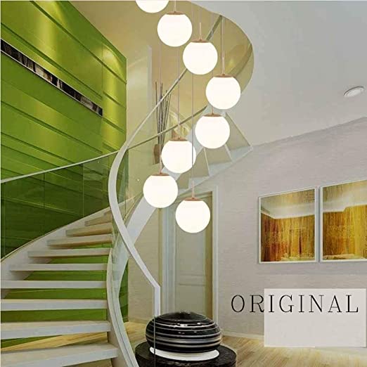 Amazon.com: Chandelier Hotel Pendant Light, Minimalist Spiral .