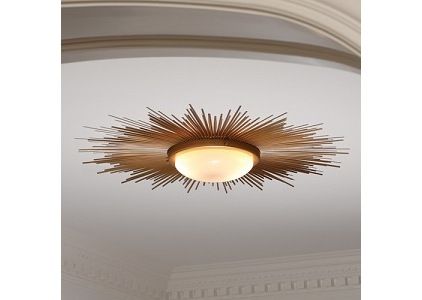 Low profile chandeliers for low ceilings. Remember the rule .